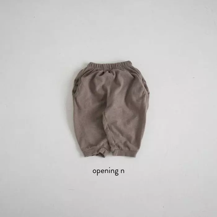 Opening & - Korean Children Fashion - #toddlerclothing - PJ Piping Pants