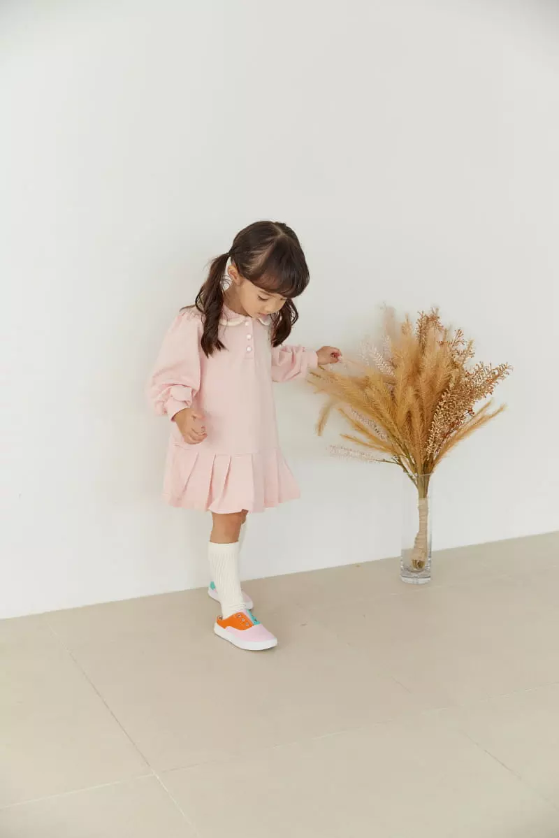 Orange Mom - Korean Children Fashion - #Kfashion4kids - Teenis One-piece - 6