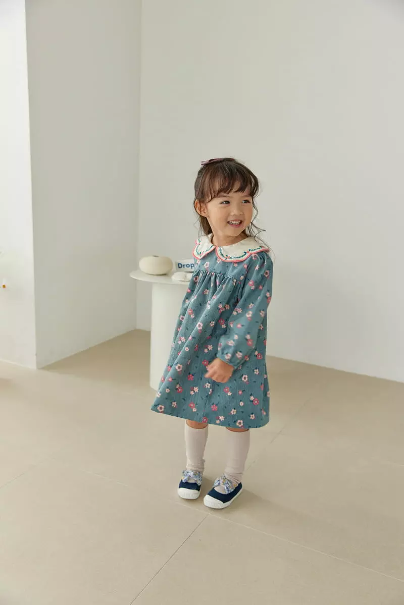 Orange Mom - Korean Children Fashion - #Kfashion4kids - Embroidery One-piece - 5