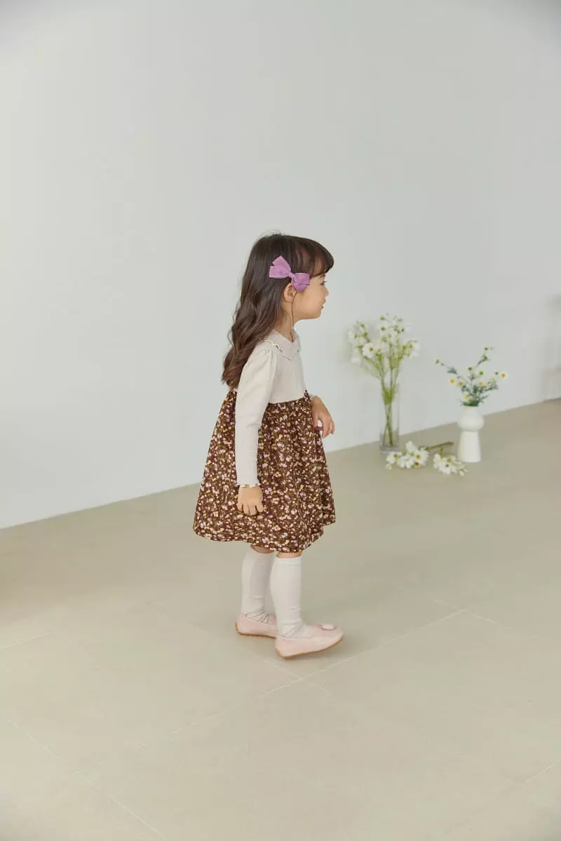 Orange Mom - Korean Children Fashion - #Kfashion4kids - Rib Color One-piece - 3
