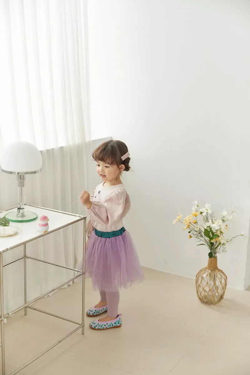 Orange Mom - Korean Children Fashion - #childofig - Sha Skirt Leggings - 7