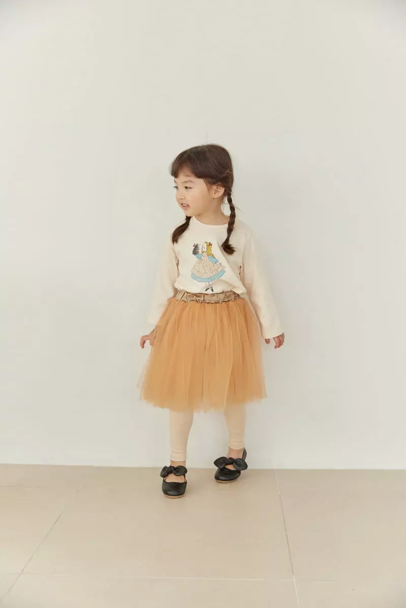 Orange Mom - Korean Children Fashion - #childofig - Girl Tee - 3