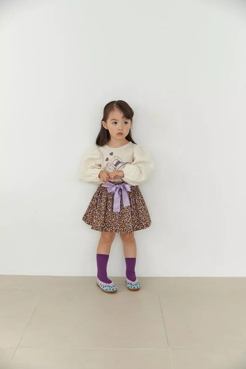 Orange Mom - Korean Children Fashion - #childofig - Rabbit Tee