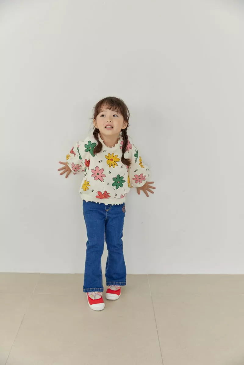 Orange Mom - Korean Children Fashion - #childofig - Intarok Sweatshirt - 9