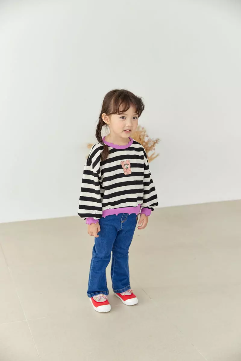 Orange Mom - Korean Children Fashion - #childofig - Bootscut Jeans - 8
