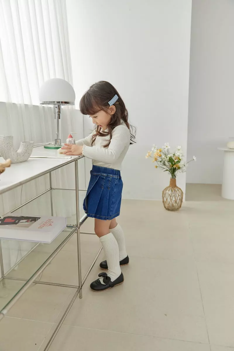 Orange Mom - Korean Children Fashion - #stylishchildhood - Span Wrap Skirt Pants - 4