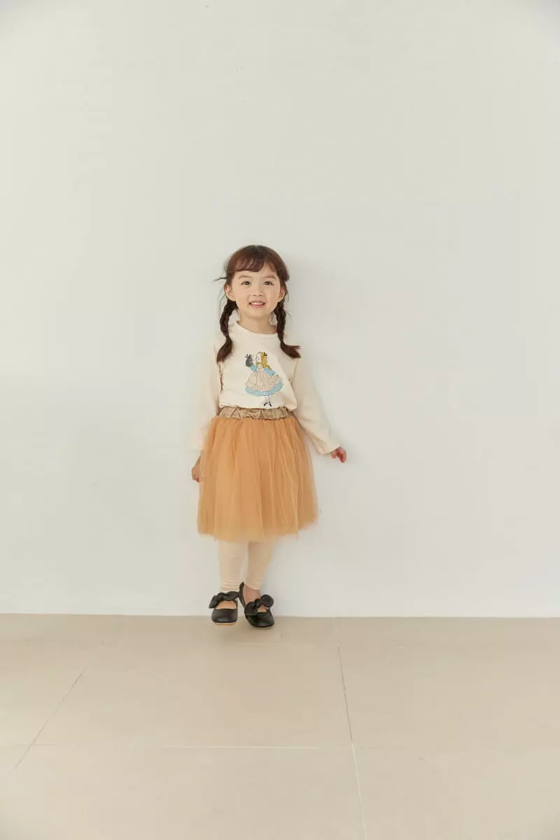 Orange Mom - Korean Children Fashion - #childofig - Giel Paint Tee - 2