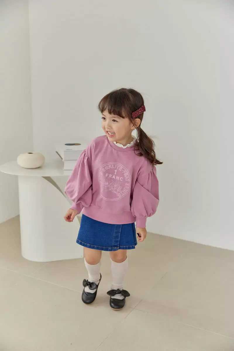Orange Mom - Korean Children Fashion - #childofig - Color Ari Sweatshirt - 10