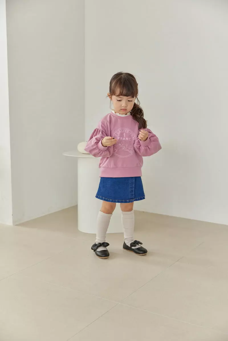 Orange Mom - Korean Children Fashion - #childofig - Color Ari Sweatshirt - 9