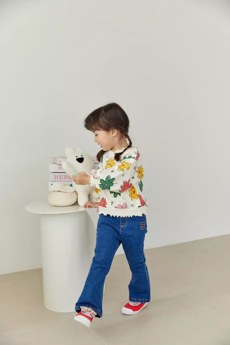 Orange Mom - Korean Children Fashion - #designkidswear - Span Wide Pants - 11