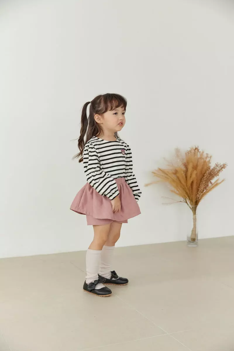 Orange Mom - Korean Children Fashion - #designkidswear - Tornado Skirt Pants - 6