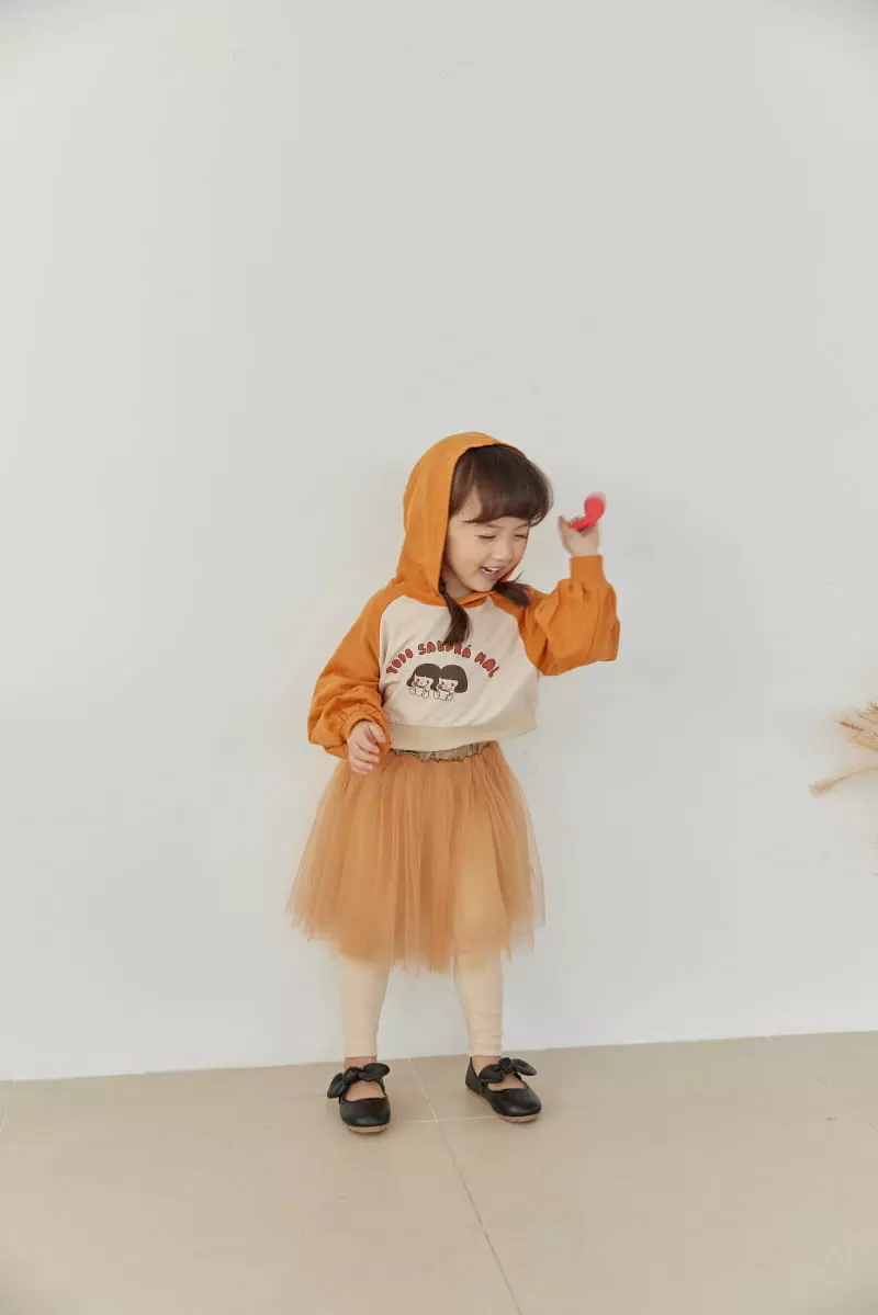 Orange Mom - Korean Children Fashion - #discoveringself - Hoody Tee - 3