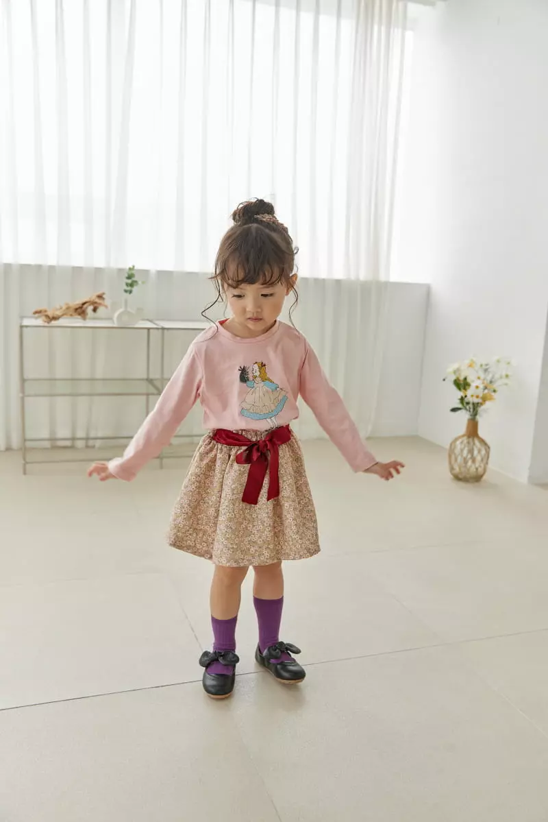 Orange Mom - Korean Children Fashion - #discoveringself - Ribbon Skirt - 10
