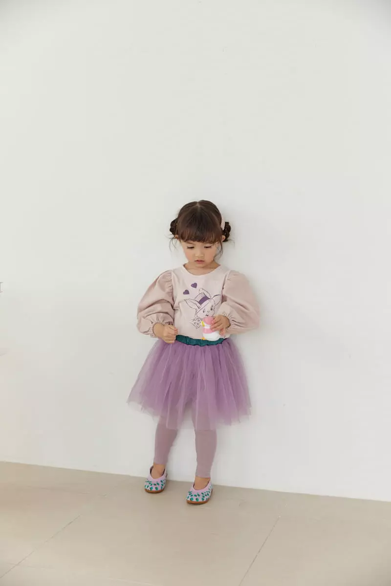 Orange Mom - Korean Children Fashion - #discoveringself - Sha Skirt Leggongs - 9