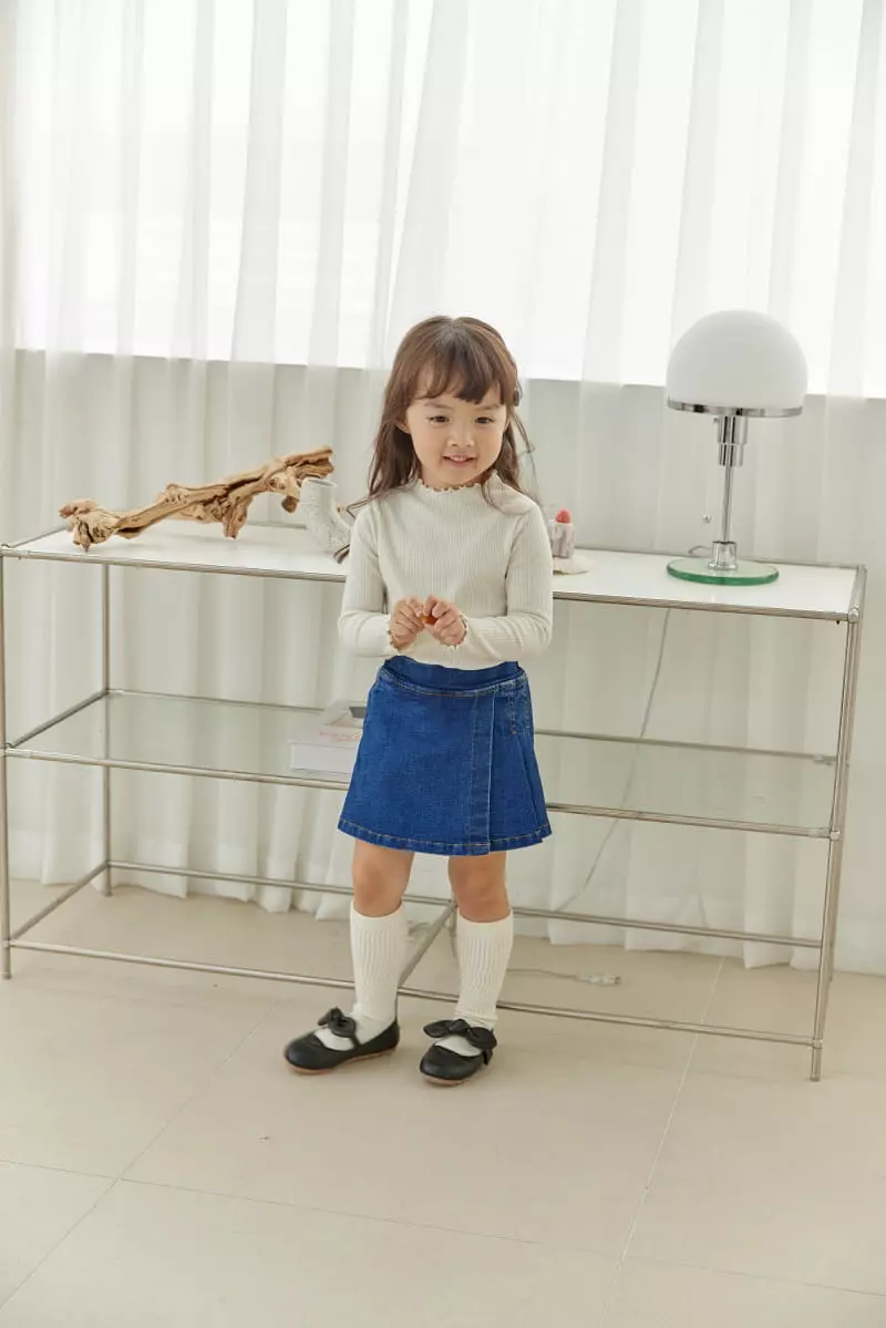 Orange Mom - Korean Children Fashion - #discoveringself - Span Wrap Skirt Pants - 7