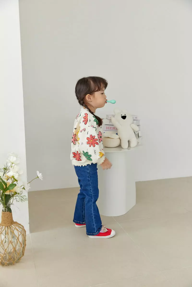 Orange Mom - Korean Children Fashion - #fashionkids - Bootscut Jeans - 12