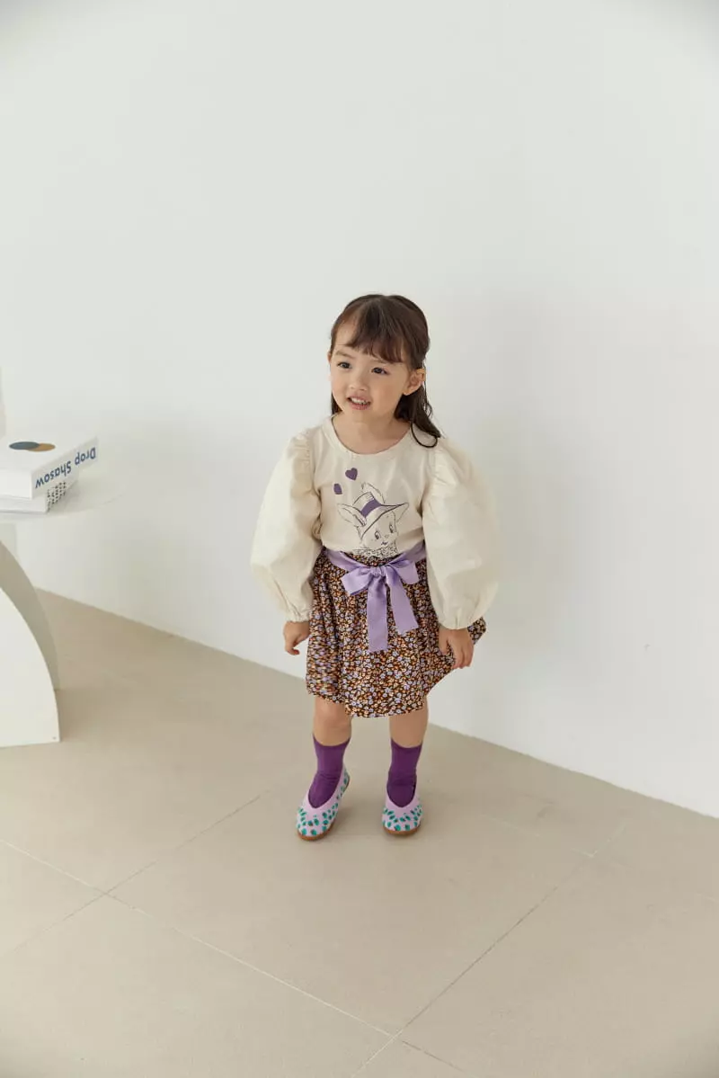 Orange Mom - Korean Children Fashion - #discoveringself - Rabbit Tee - 4
