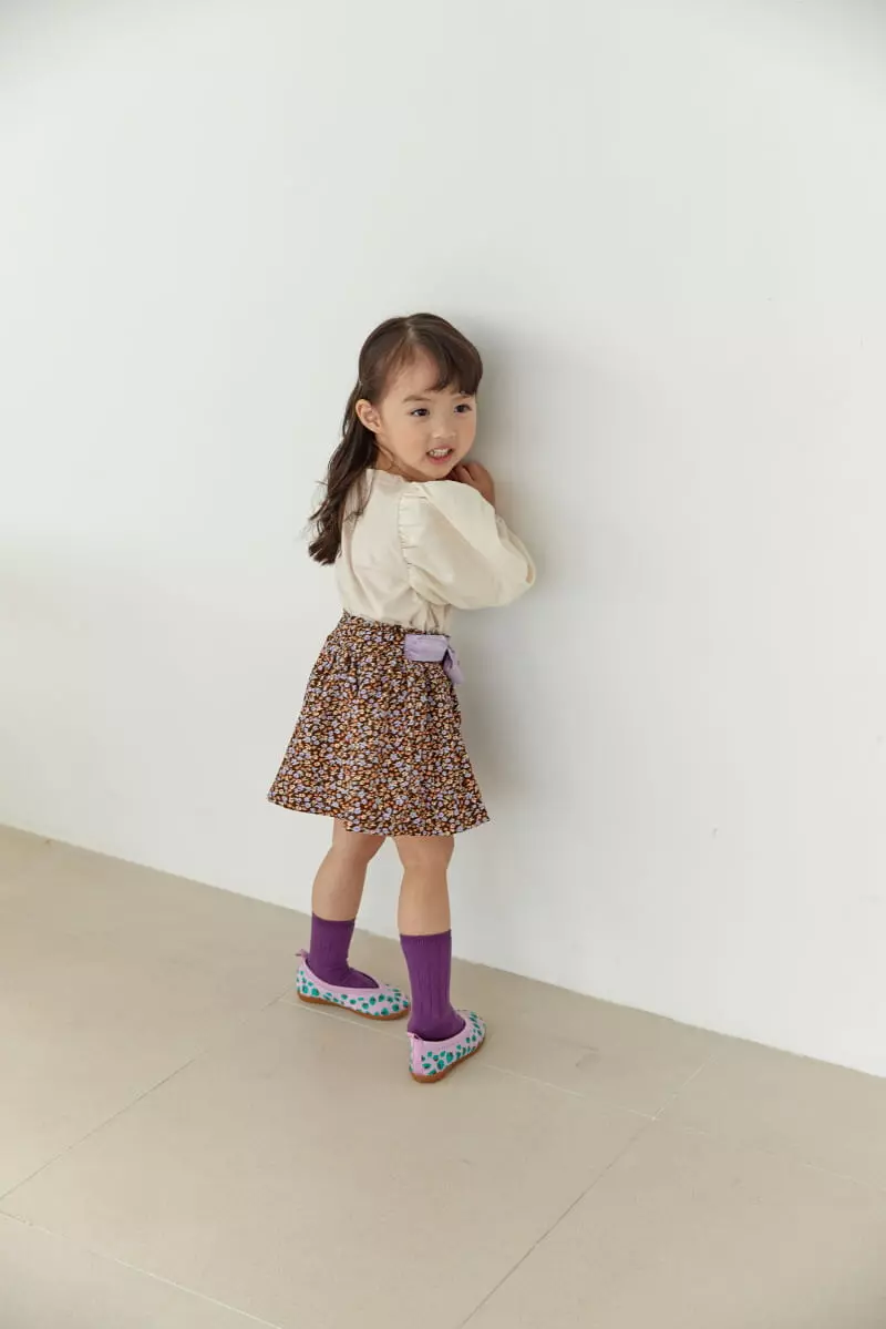Orange Mom - Korean Children Fashion - #kidsshorts - Ribbon Skirt - 12