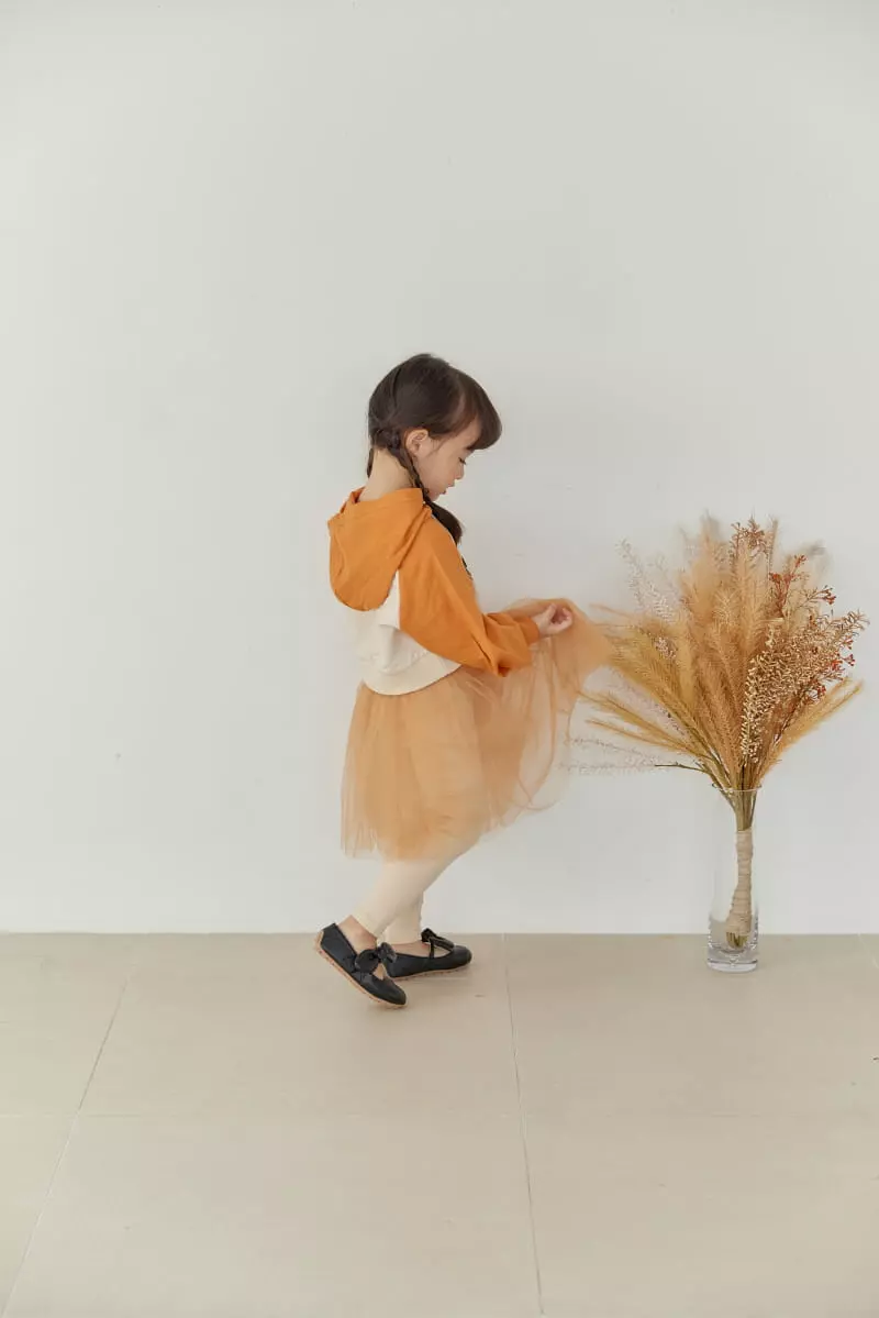 Orange Mom - Korean Children Fashion - #kidsshorts - Sha Skirt Leggongs - 11