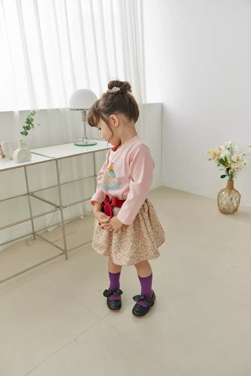 Orange Mom - Korean Children Fashion - #kidsshorts - Giel Paint Tee - 7