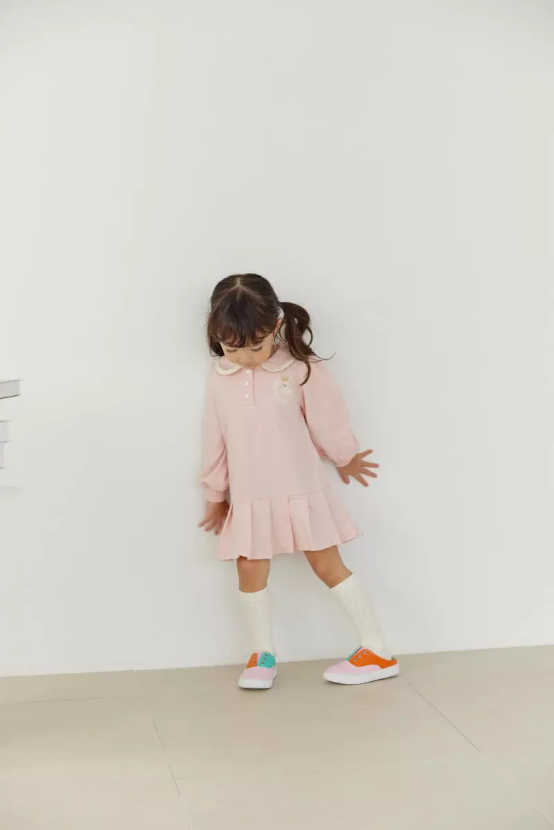 Orange Mom - Korean Children Fashion - #kidsshorts - Teenis One-piece - 4