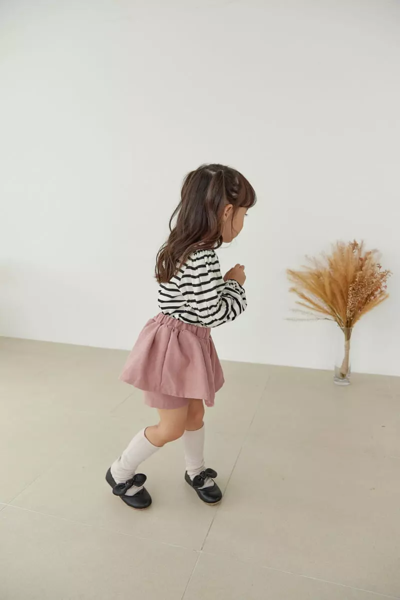Orange Mom - Korean Children Fashion - #kidzfashiontrend - Tonedo Skirt Pants - 10