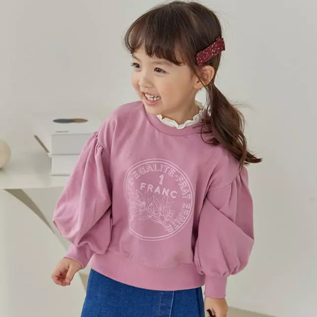 Orange Mom - Korean Children Fashion - #littlefashionista - Color Are Sweatshirt - 6