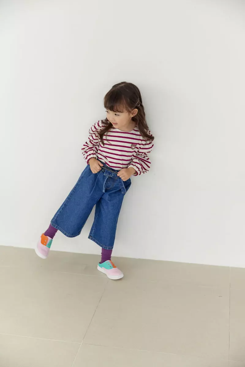 Orange Mom - Korean Children Fashion - #littlefashionista - Wrinkle Pants - 2