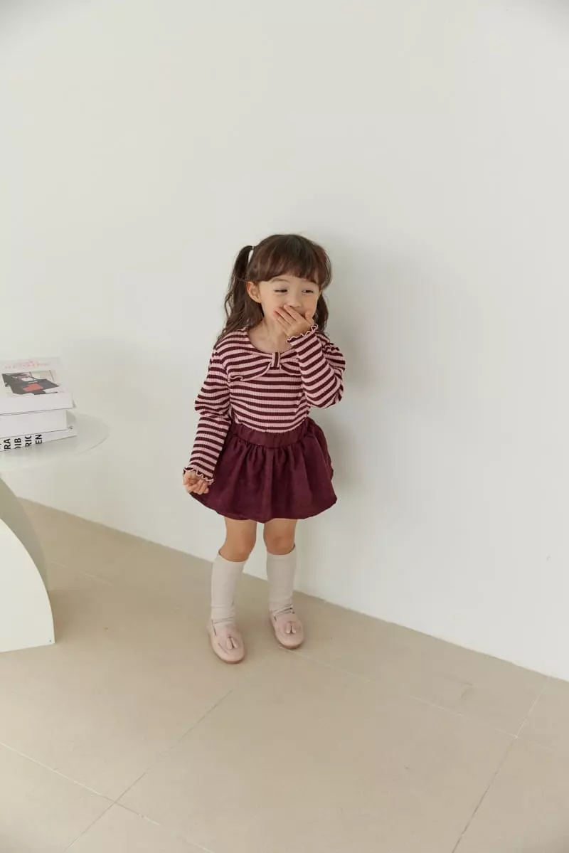 Orange Mom - Korean Children Fashion - #magicofchildhood - Ribbon Tee - 9