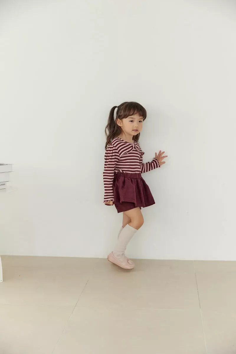 Orange Mom - Korean Children Fashion - #minifashionista - Ribbon Tee - 10