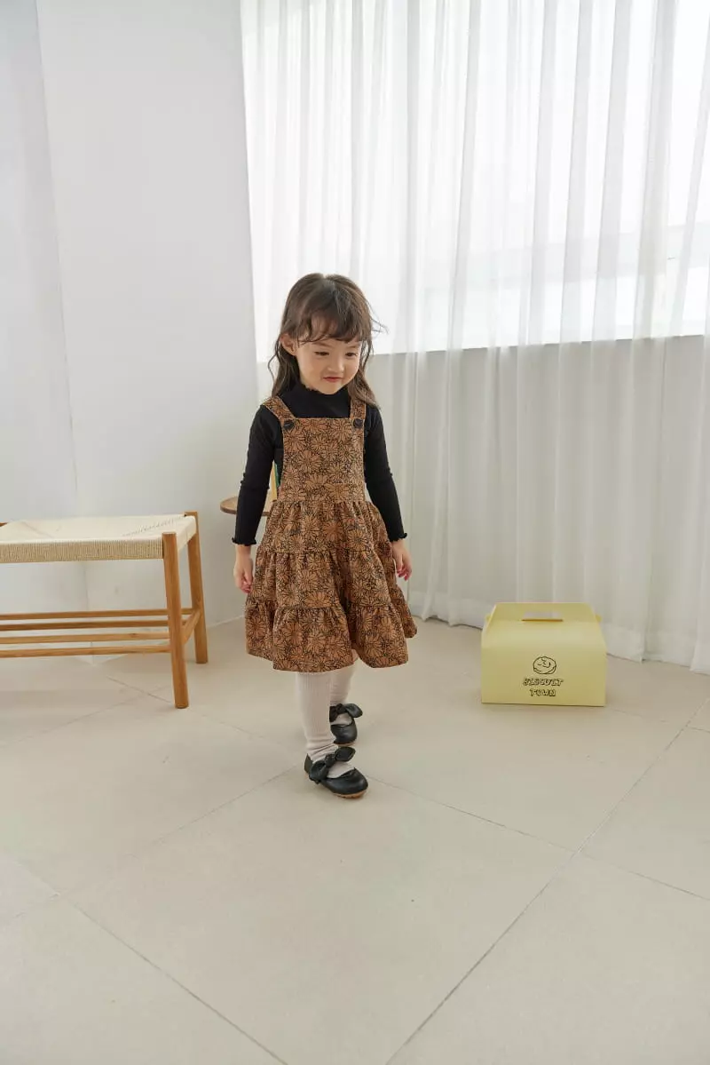 Orange Mom - Korean Children Fashion - #minifashionista - Cancan Dungarees One-piece - 11
