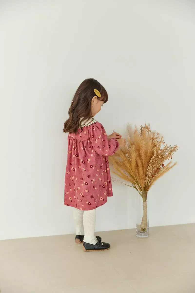 Orange Mom - Korean Children Fashion - #minifashionista - Embroidery One-piece - 8