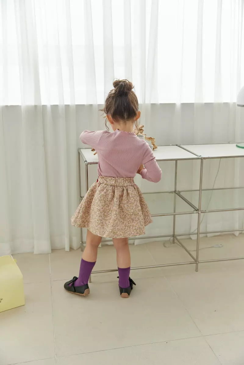 Orange Mom - Korean Children Fashion - #minifashionista - Ribbon Skirt - 4