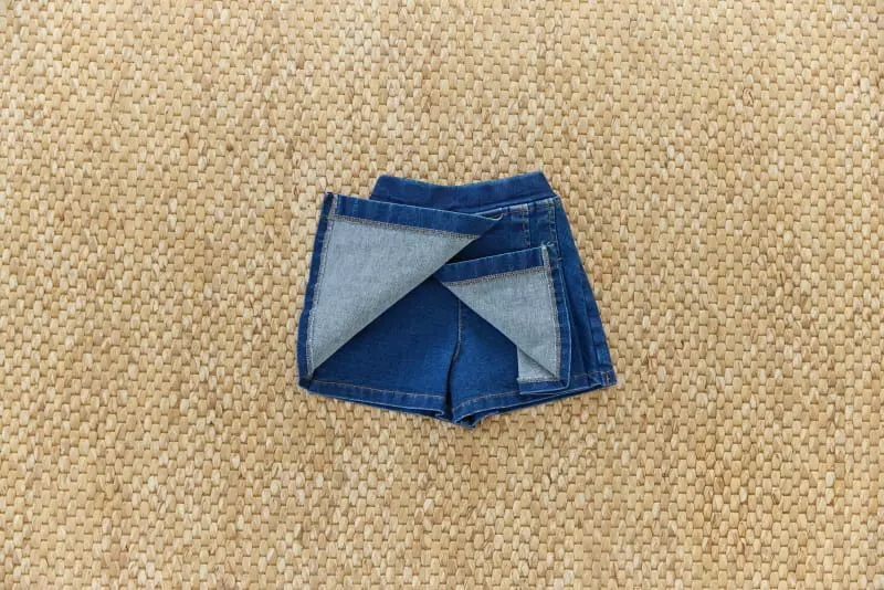 Orange Mom - Korean Children Fashion - #prettylittlegirls - Span Wrap Skirt Pants