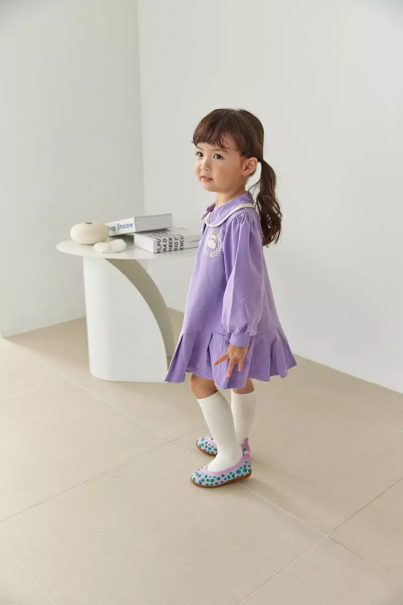 Orange Mom - Korean Children Fashion - #prettylittlegirls - Teenis One-piece - 10