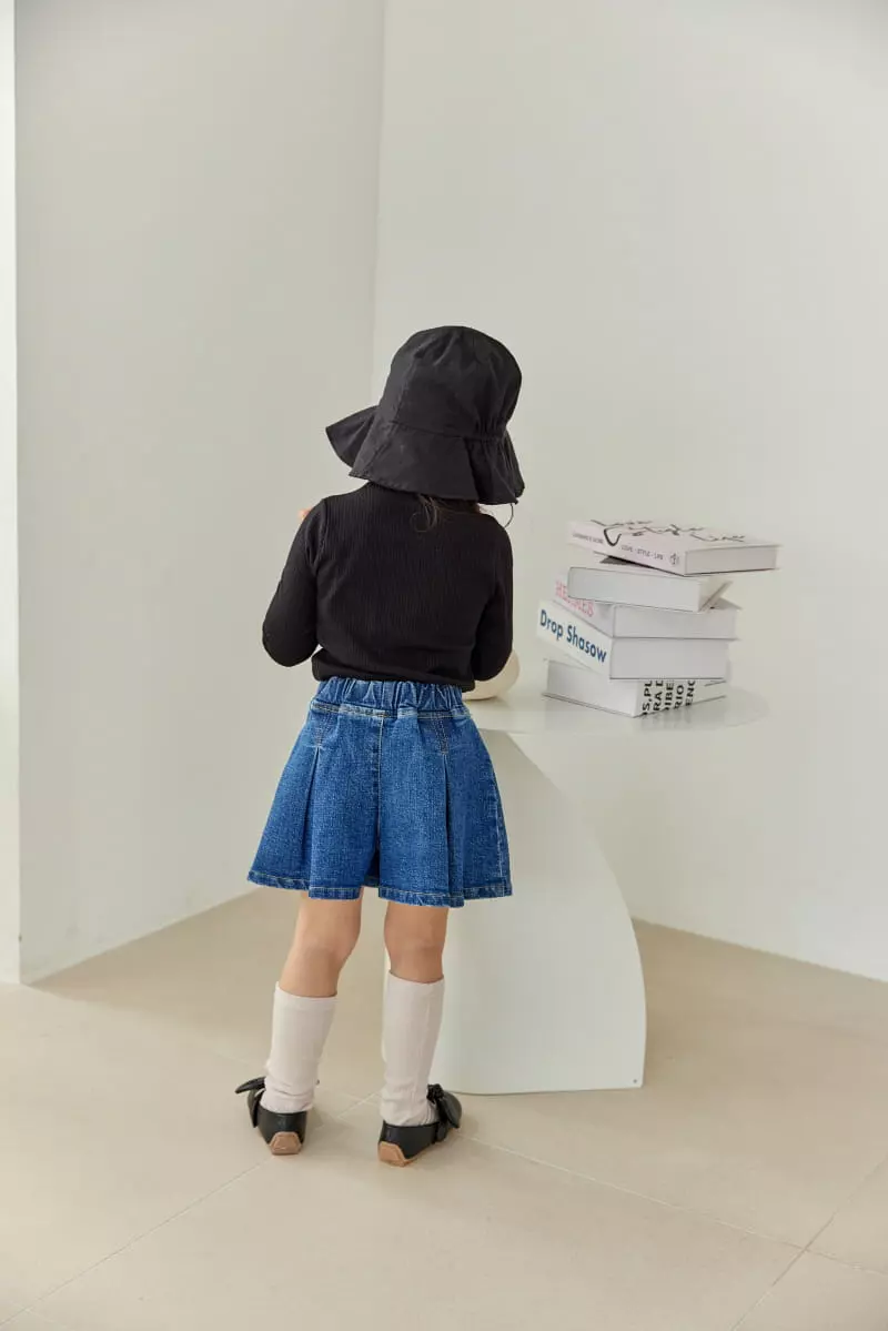 Orange Mom - Korean Children Fashion - #stylishchildhood - Wrinkel Skirt Pants - 5