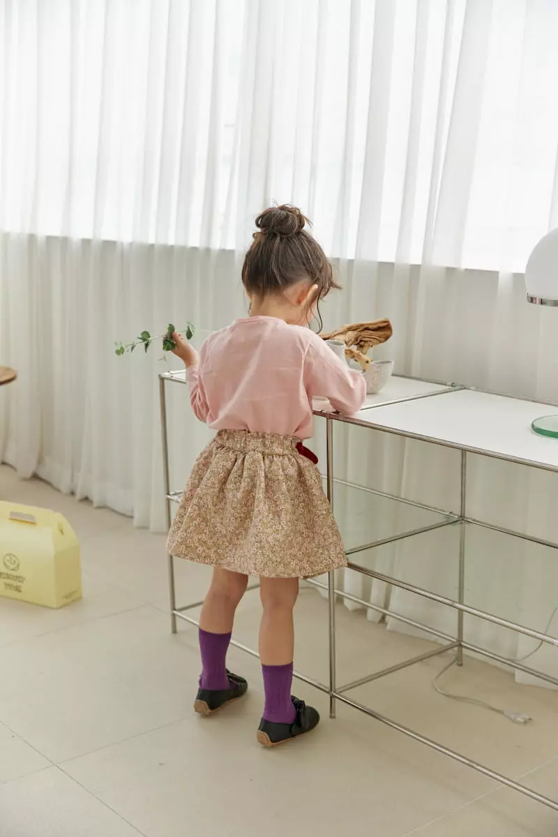 Orange Mom - Korean Children Fashion - #stylishchildhood - Ribbon Skirt - 6