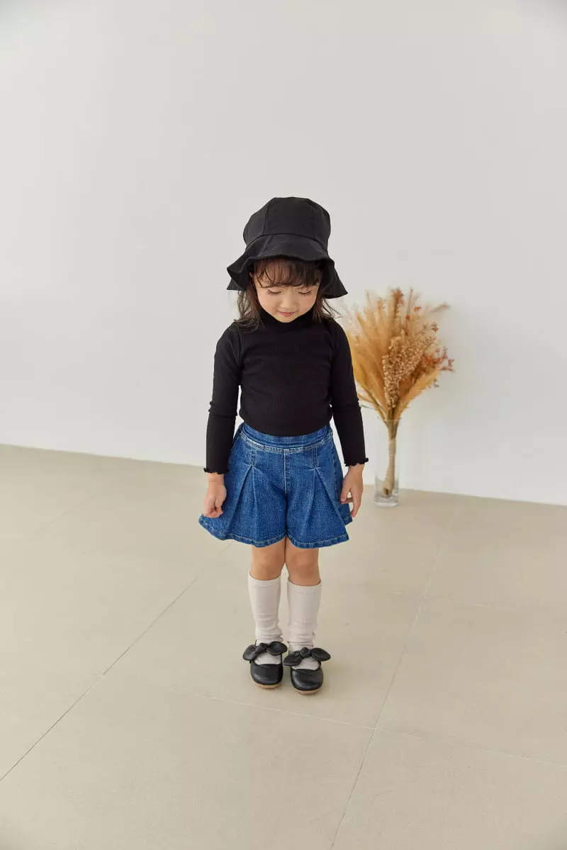 Orange Mom - Korean Children Fashion - #toddlerclothing - Wrinkle Skirt Pants - 4