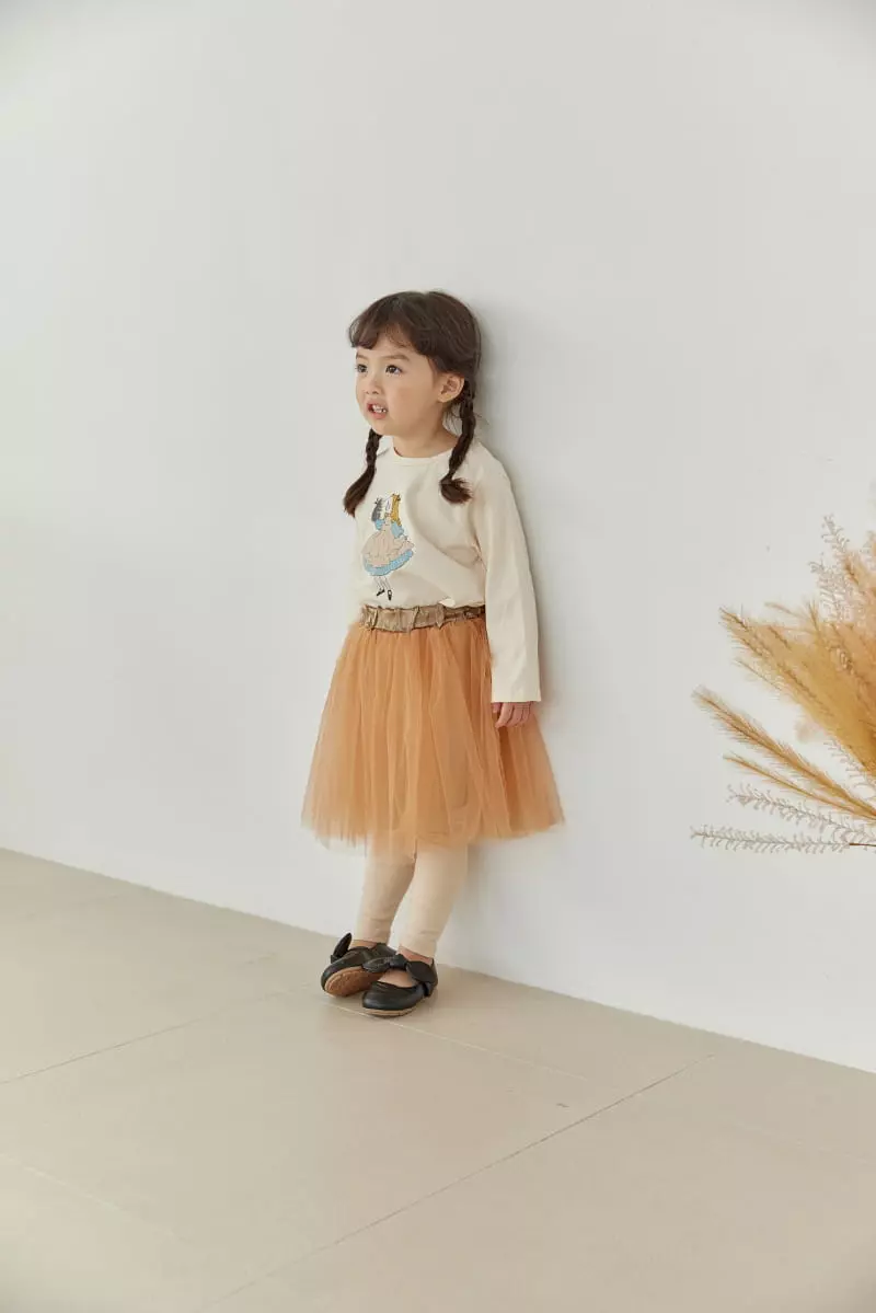 Orange Mom - Korean Children Fashion - #stylishchildhood - Giel Paint Tee