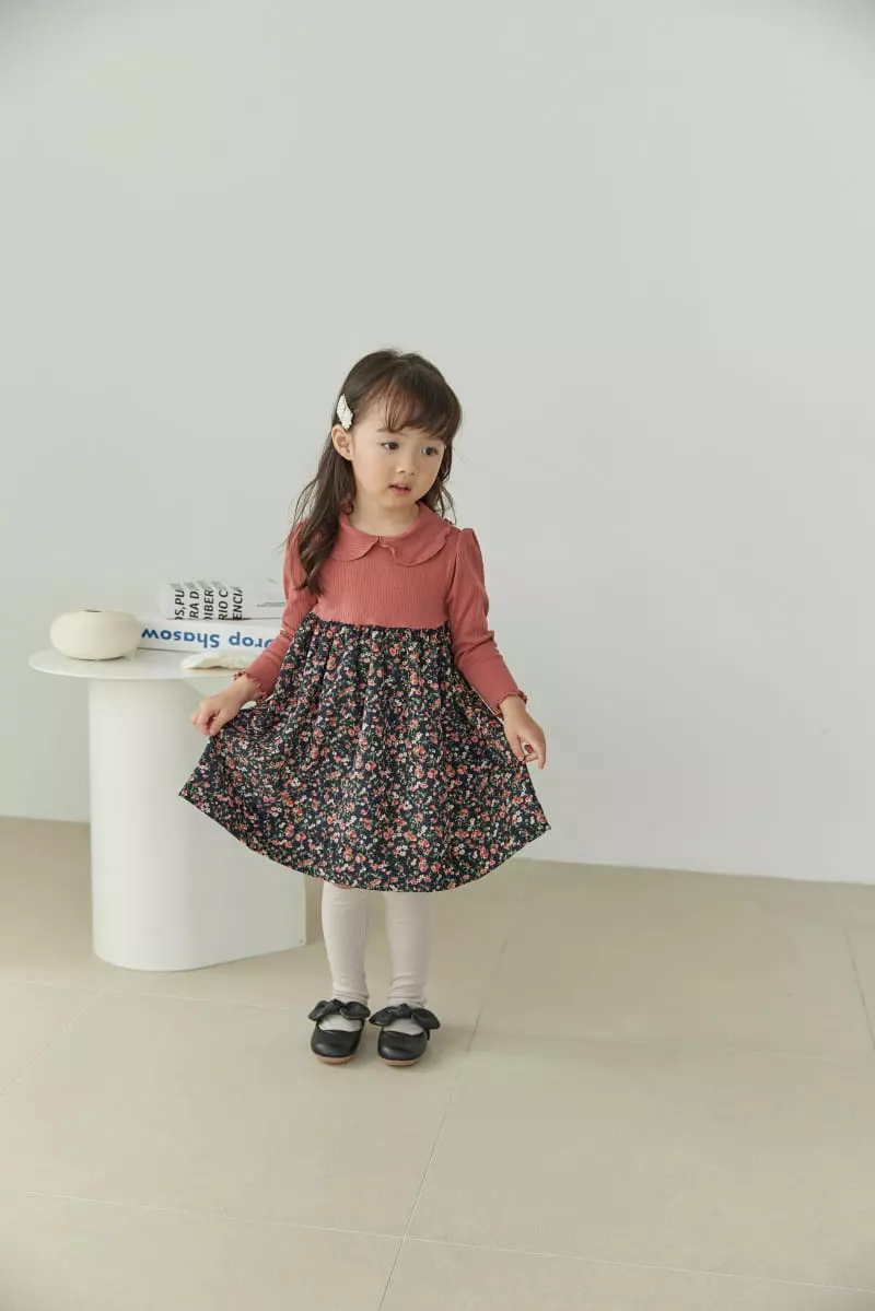 Orange Mom - Korean Children Fashion - #toddlerclothing - Rib Color One-piece - 10
