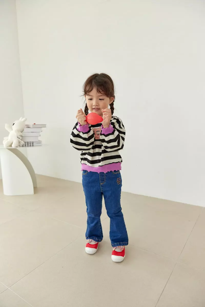 Orange Mom - Korean Children Fashion - #toddlerclothing - Bootscut Jeans - 6