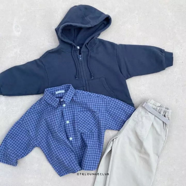Otr - Korean Children Fashion - #kidsshorts - Square Shirt - 2