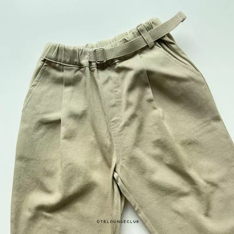 Otr - Korean Children Fashion - #kidsstore - Belt Pants - 2