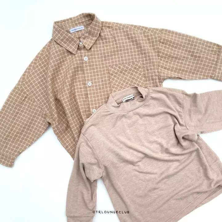 Otr - Korean Children Fashion - #kidsstore - Tencel Turtleneck Tee