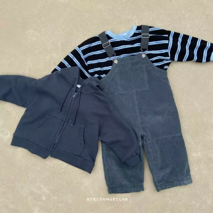 Otr - Korean Children Fashion - #littlefashionista - Two Stripes Banding Tee - 3