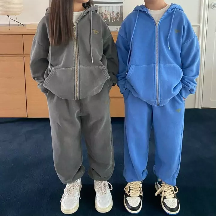 Our - Korean Children Fashion - #Kfashion4kids - Seg After Paint Top Bottom Set - 12