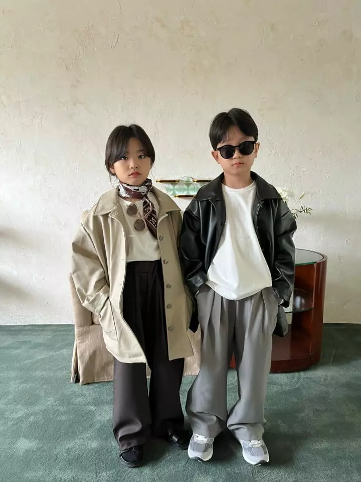 Our - Korean Children Fashion - #Kfashion4kids - Move Leather Jumper - 10