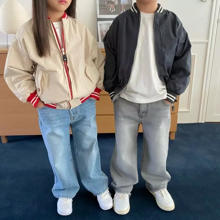 Our - Korean Children Fashion - #Kfashion4kids - Reversible Brick Jumper - 8