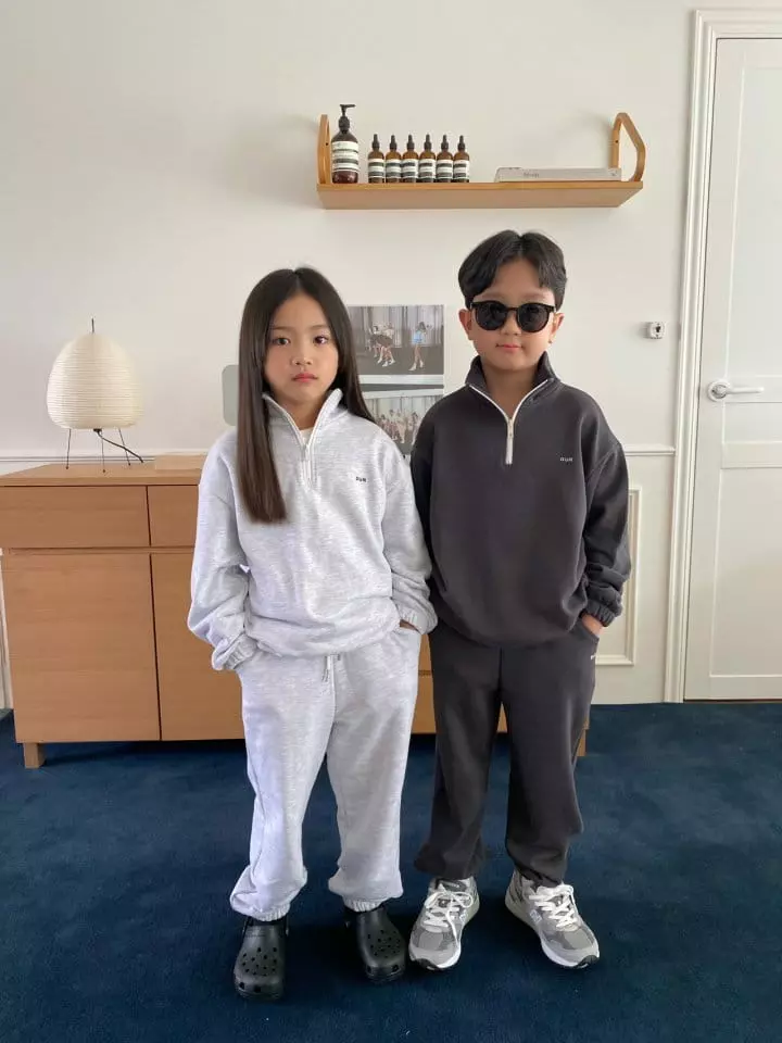 Our - Korean Children Fashion - #childofig - Sander Half Top Bottom Set - 5