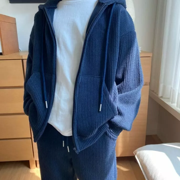 Our - Korean Children Fashion - #childofig - Churros Knit Top Bottom Set - 3